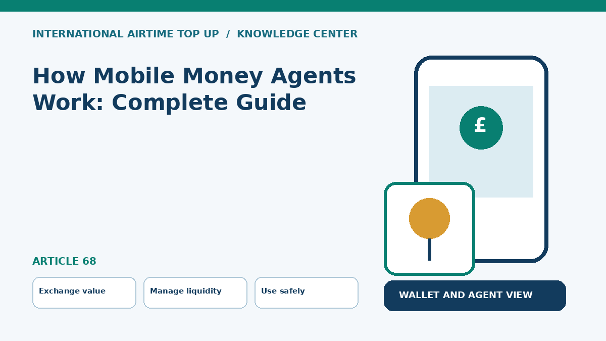 How Mobile Money Agents Work: Complete Guide — Exchange value, Manage liquidity, Use safely