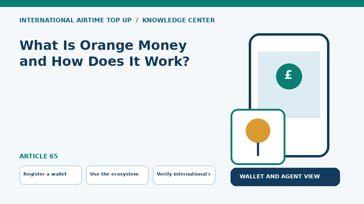 What Is Orange Money and How Does It Work? — Register a wallet, Use the ecosystem, Verify international receipt